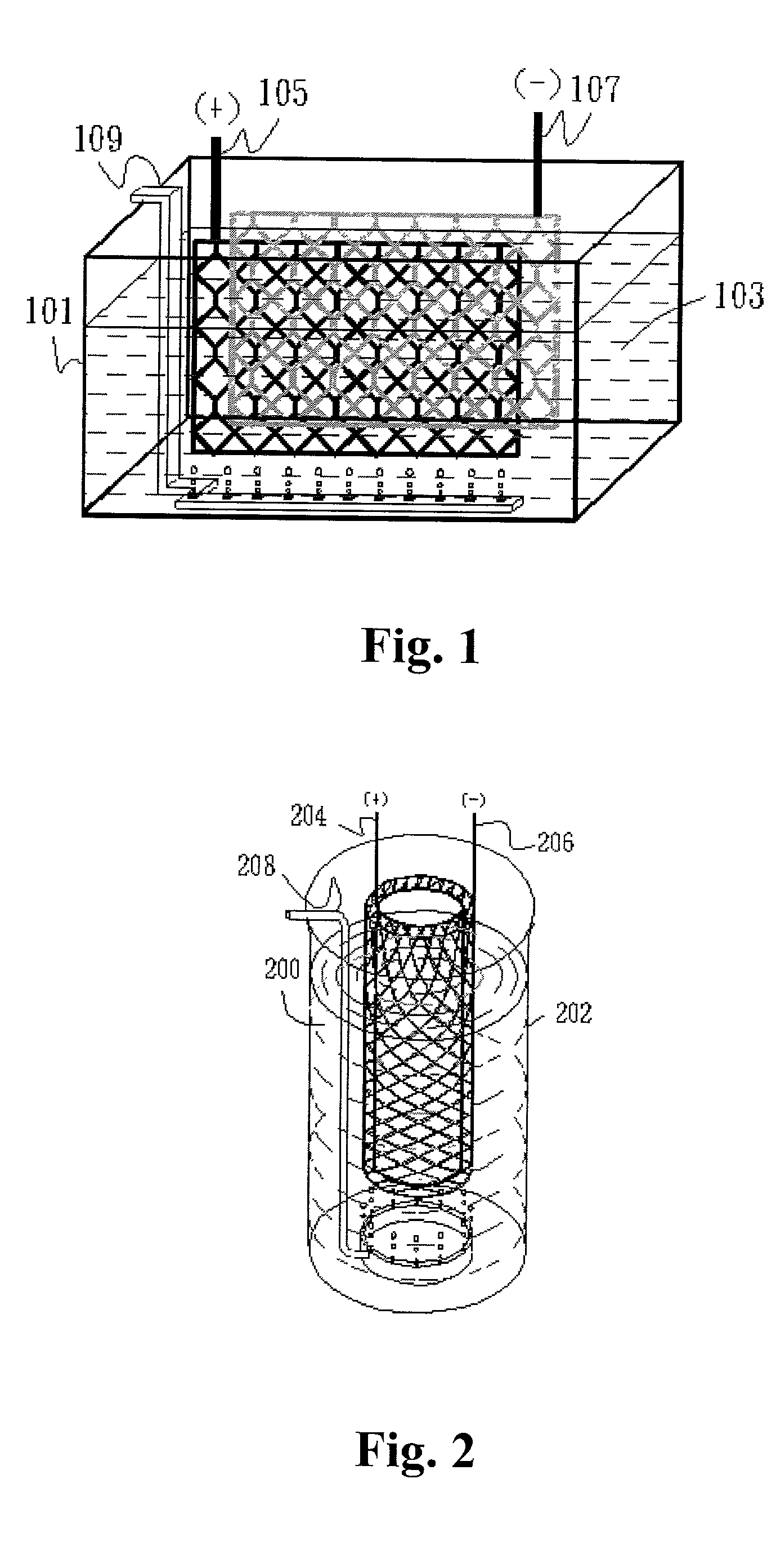 Electrolytic cell for ozone generation