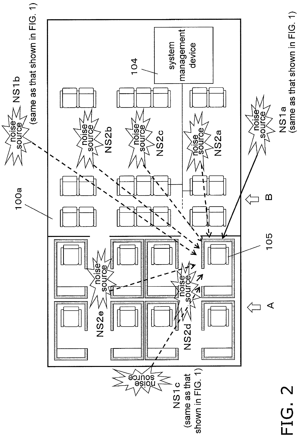 Noise reduction device and noise reduction system