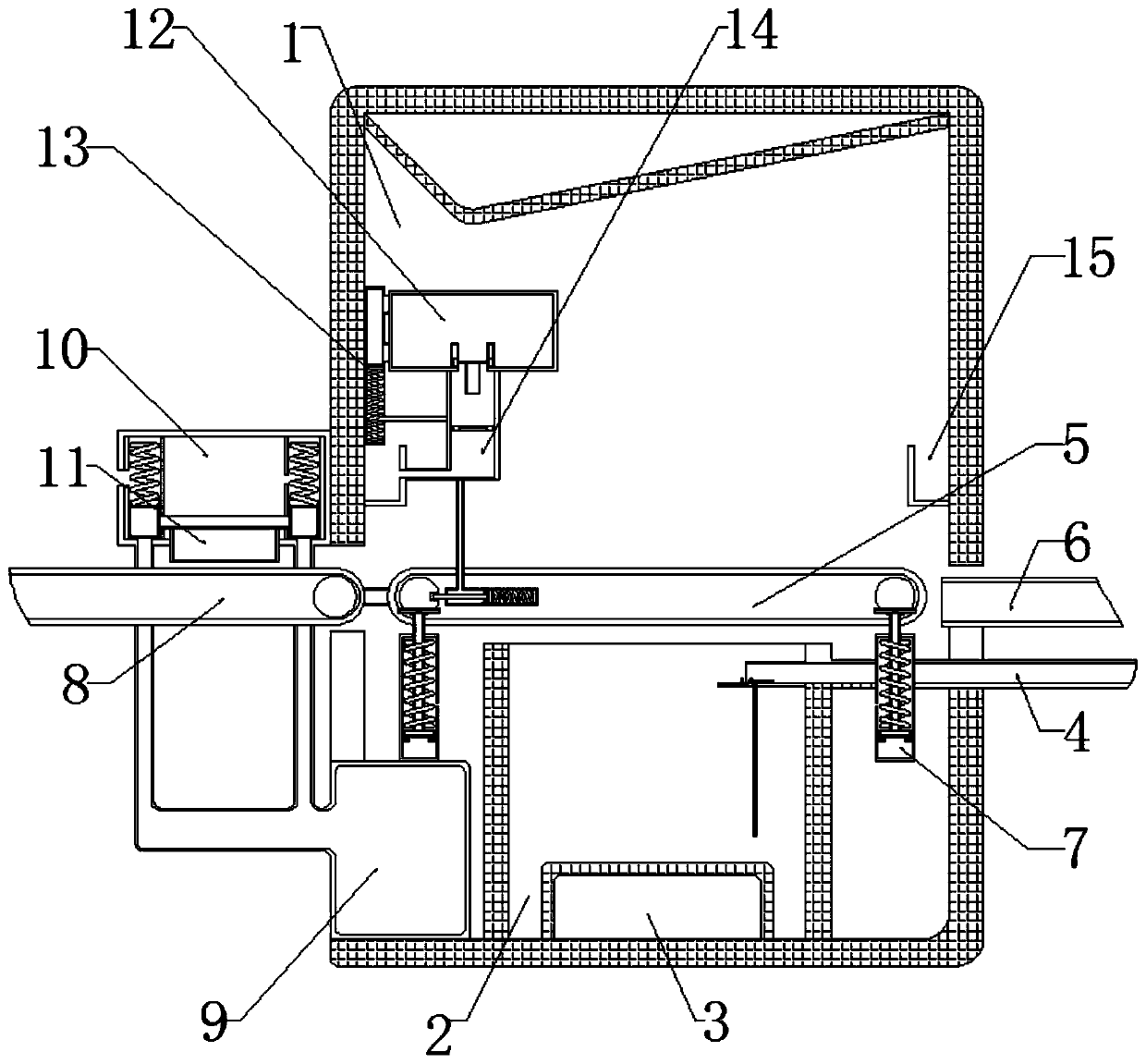 Device for rapidly replacing raw material distillation at high temperature by distillation method