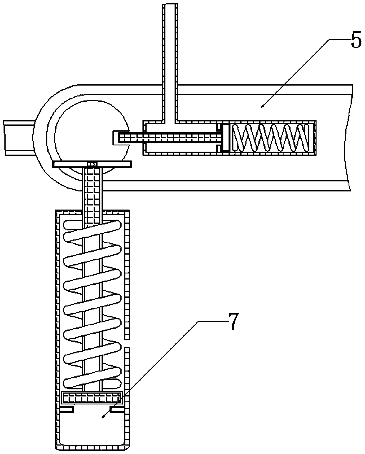 Device for rapidly replacing raw material distillation at high temperature by distillation method