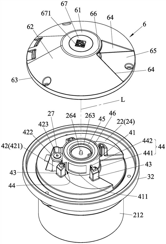 Embedded electronic device with automatic cleaning function