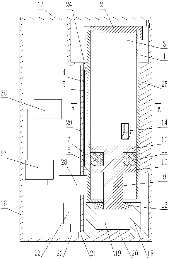 Excrement detection device and excrement detection method