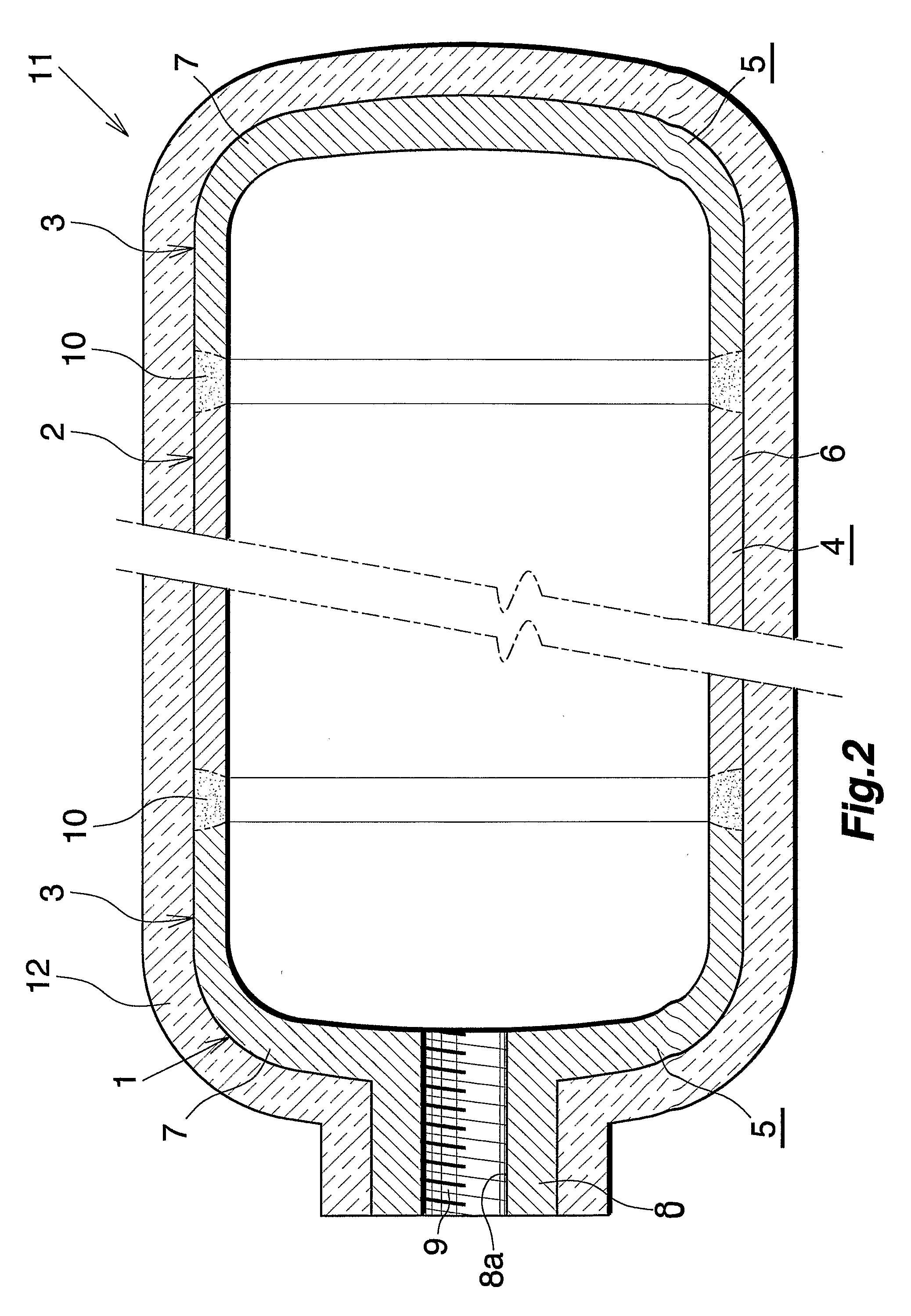 Process for Fabricating Pressure Vessel Liner