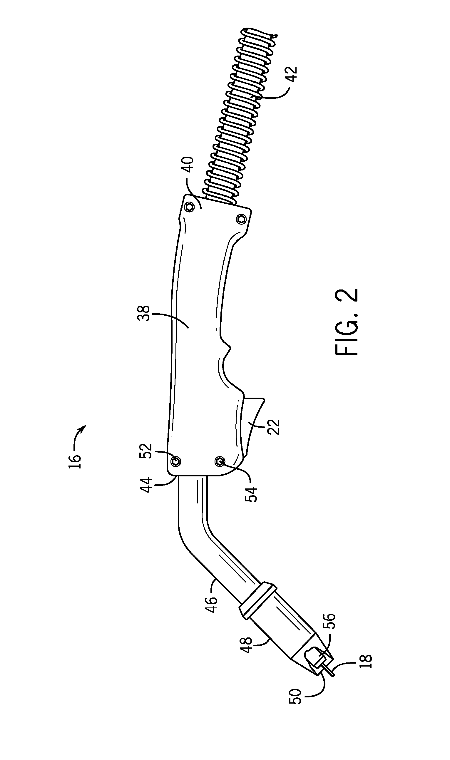 Contact tip and receiving assembly of a welding torch