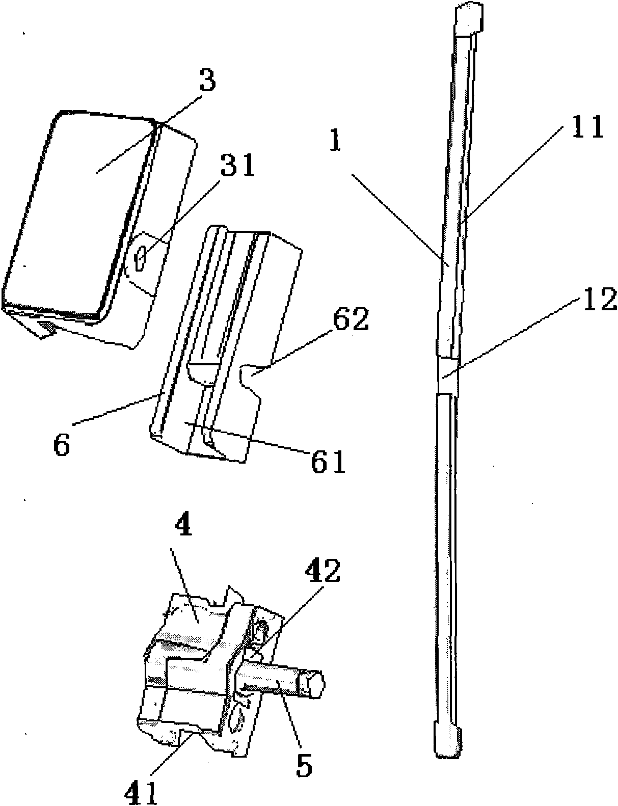 Automobile windscreen wiper