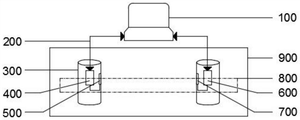 Underwater wireless beacon based on Beidou transmission and underwater communication method