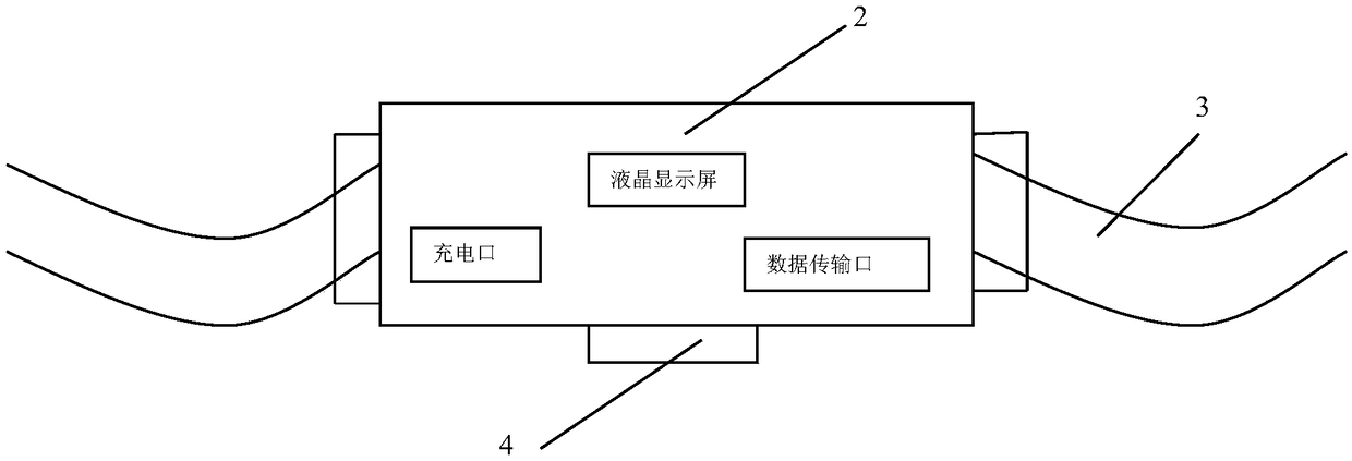 Infrared inclination alarm device