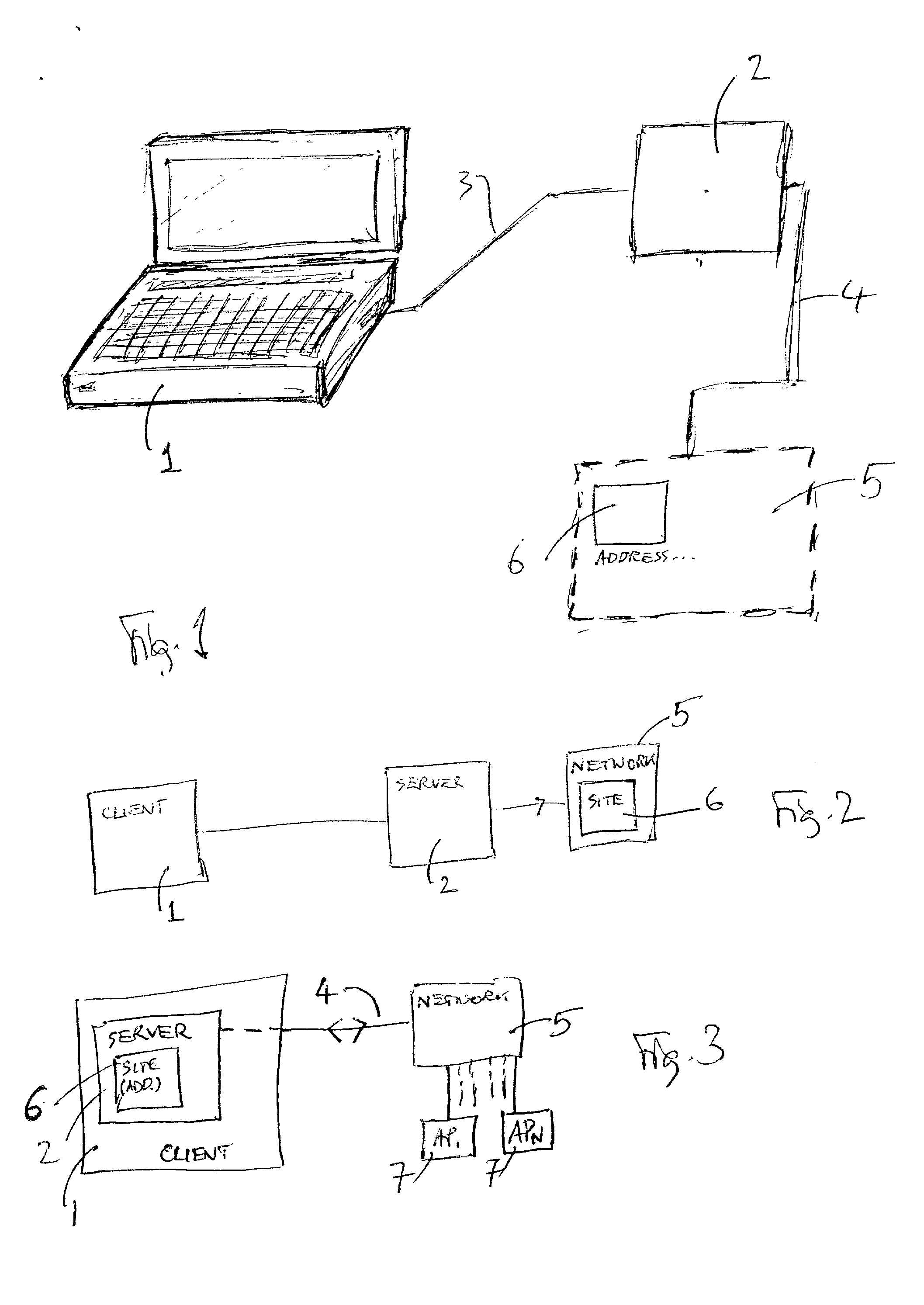 Portable internet server terminal