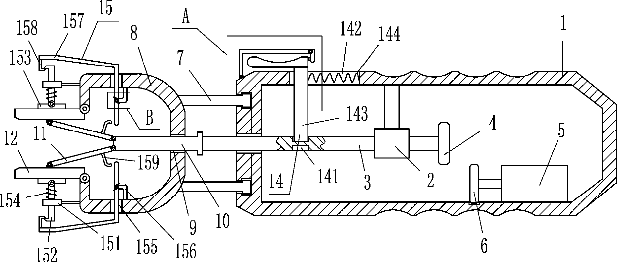 Hand-held stranding machine applied to enameled wire