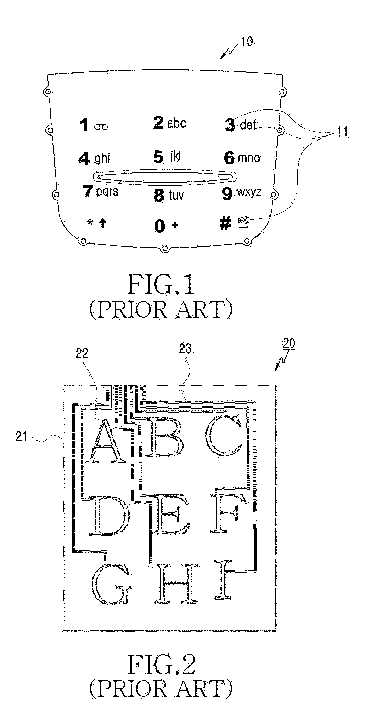 Keypad apparatus