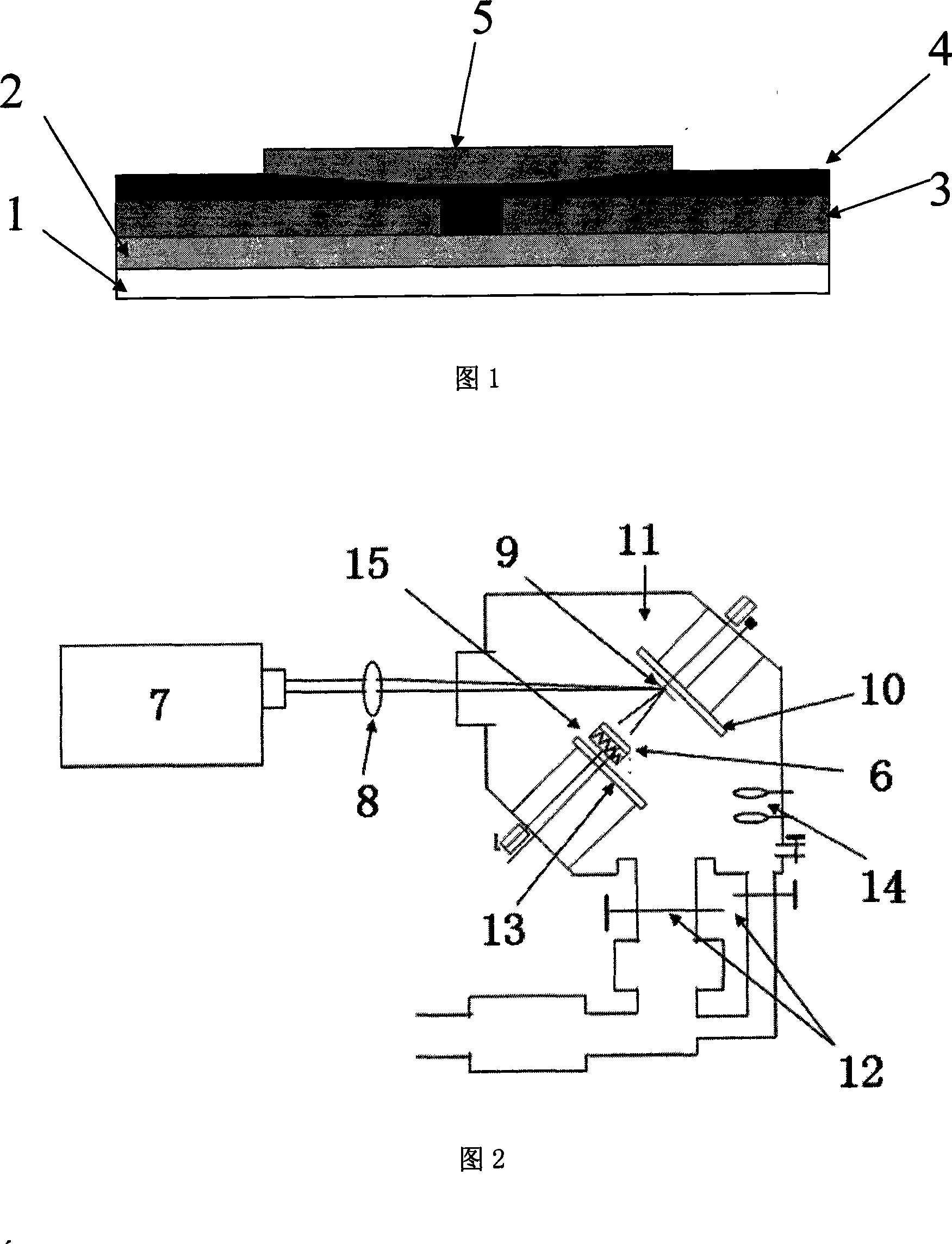 A non-crystal sold film material Ag1-x-yGexSey and making method and its application