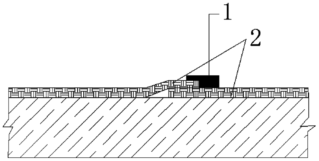 Cement for lap joint of bentonite waterproof blanket and preparation method thereof