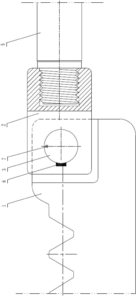 High-sensitivity tooth bar load measurement apparatus based on annular grooves