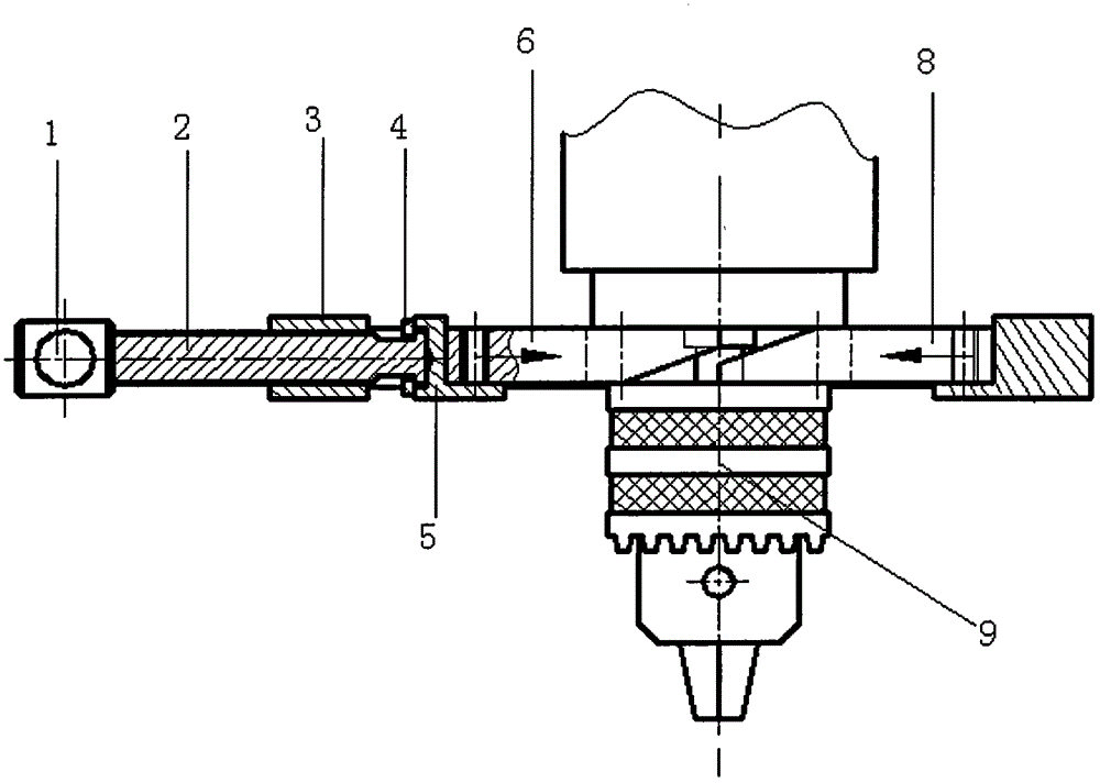 Simple taper shank puller