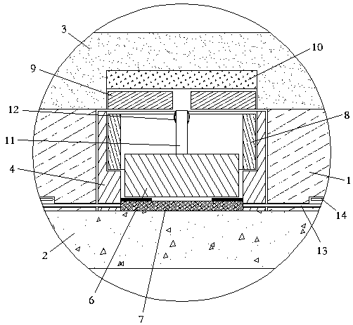 Device for preventing displacement of deep vein catheter during blood purification