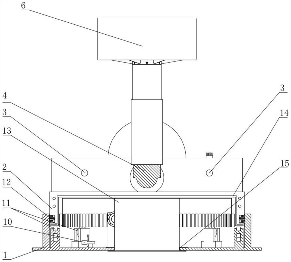 Deep sea azimuth propulsion device