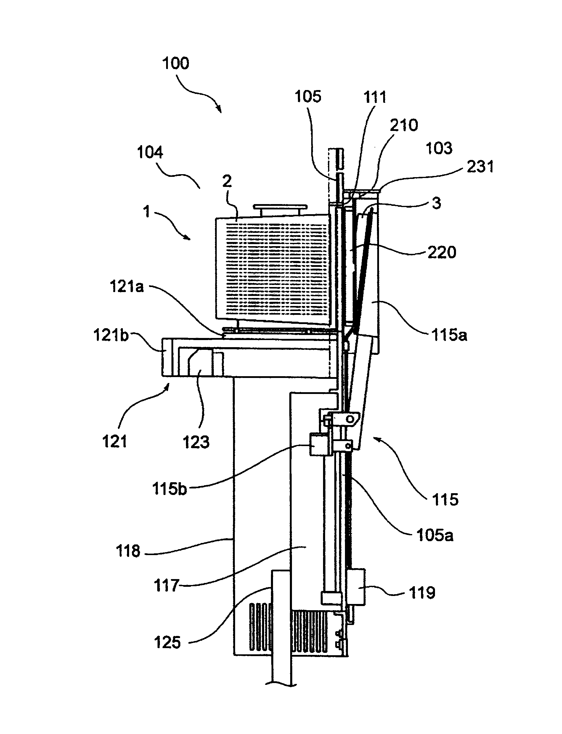 Load port apparatus