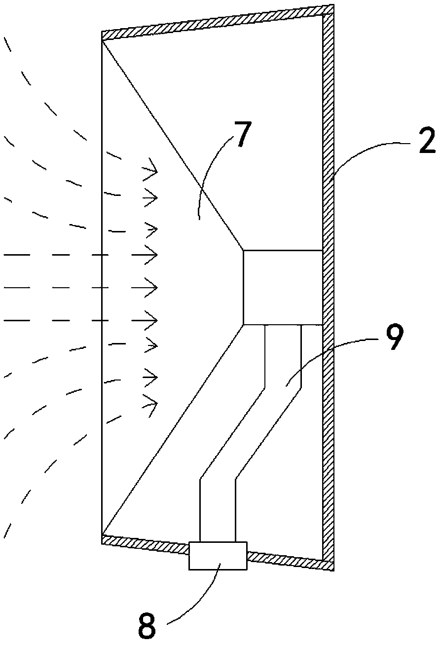 Anti-wind device for curtain