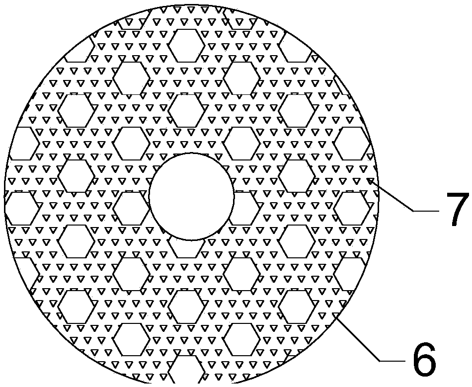 Centrifugal sand screening device