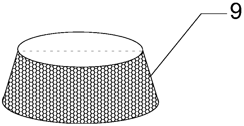 Centrifugal sand screening device