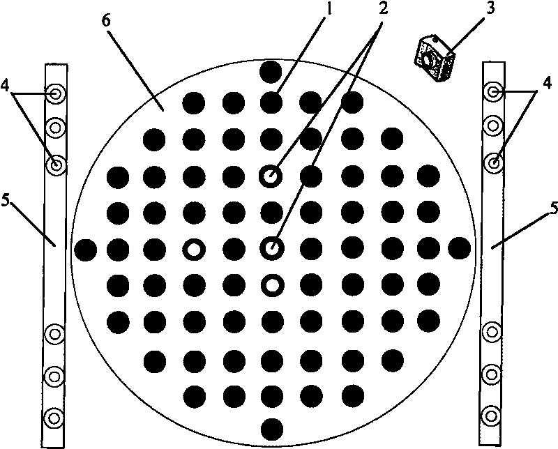 Antenna deformation measuring method