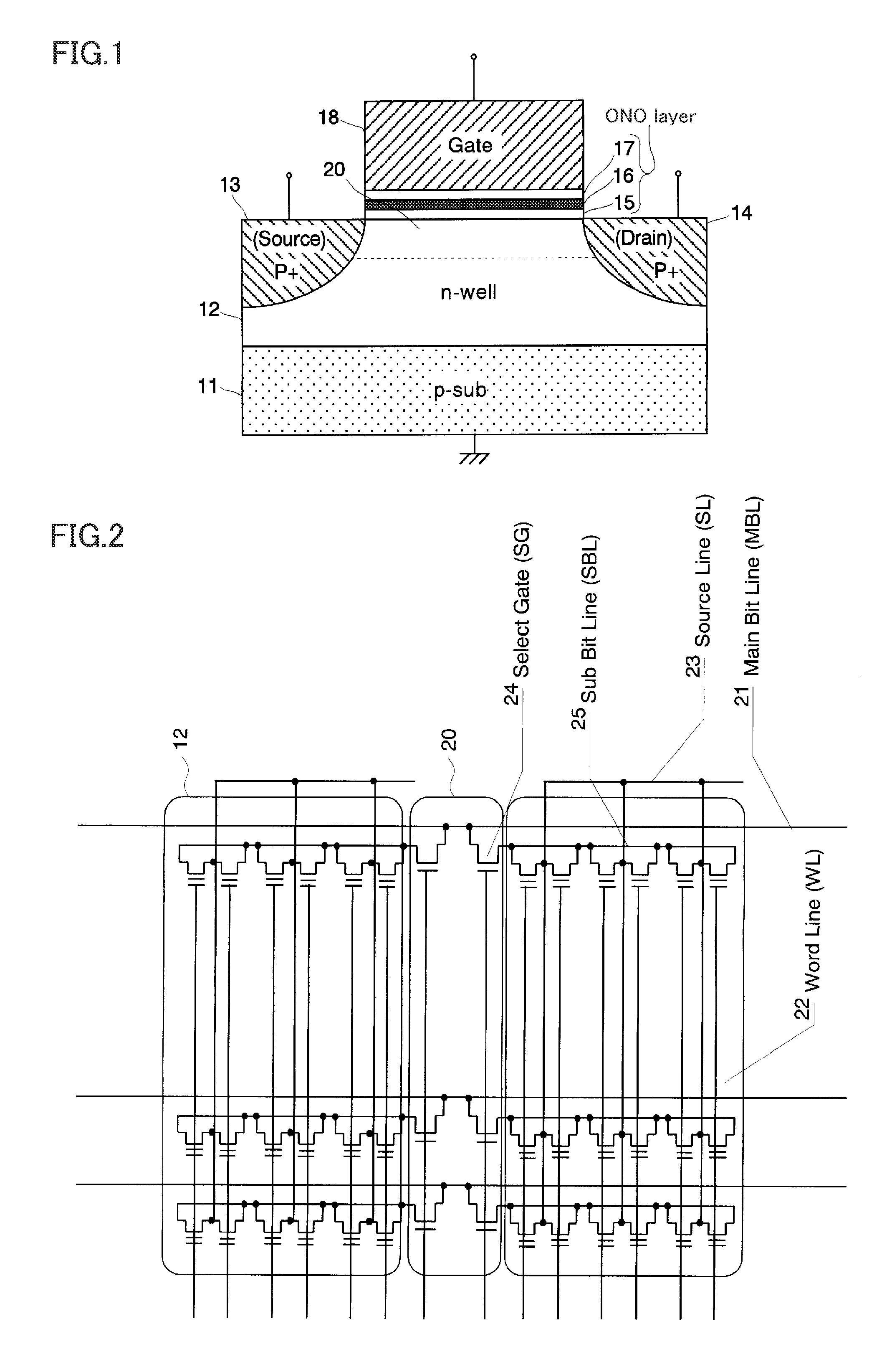 Nonvolatile Semiconductor Storage Device and Method for Writing Therein