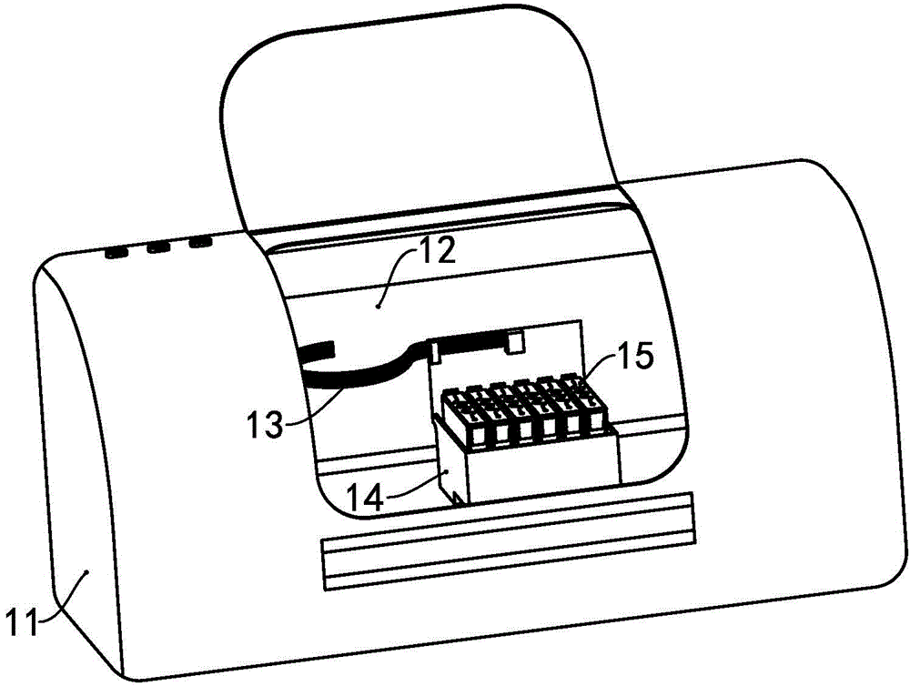 Consumable chip, consumable container and power supply method of consumable chip storage unit