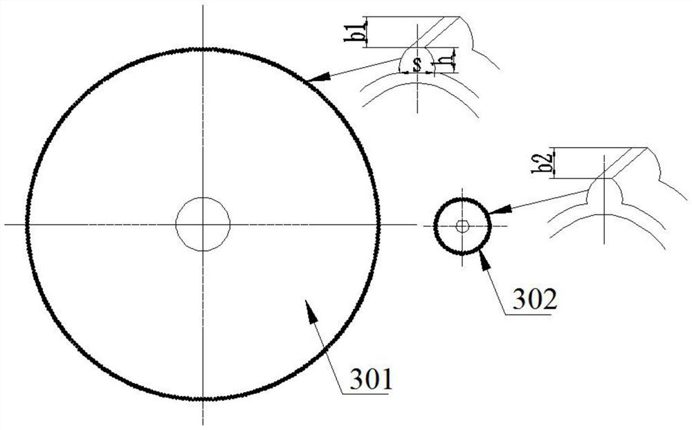 Adjustable variable-speed rotating nozzle and control method