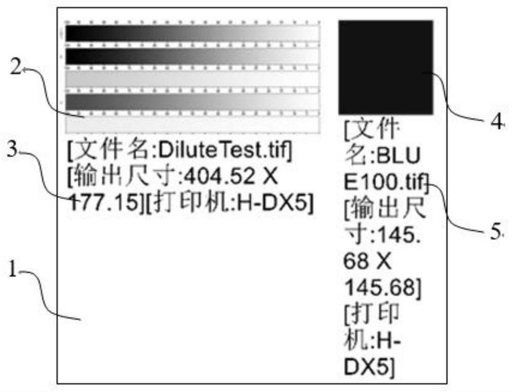 Customizable image footnote printing method, device, system, equipment and medium