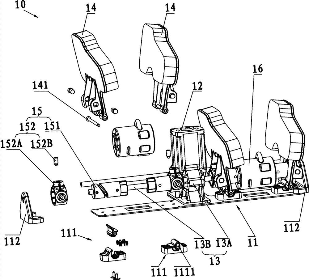 Massage machine and chair-type massage device