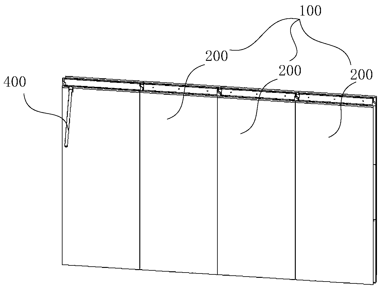 Assembly type wall wire arrangement method