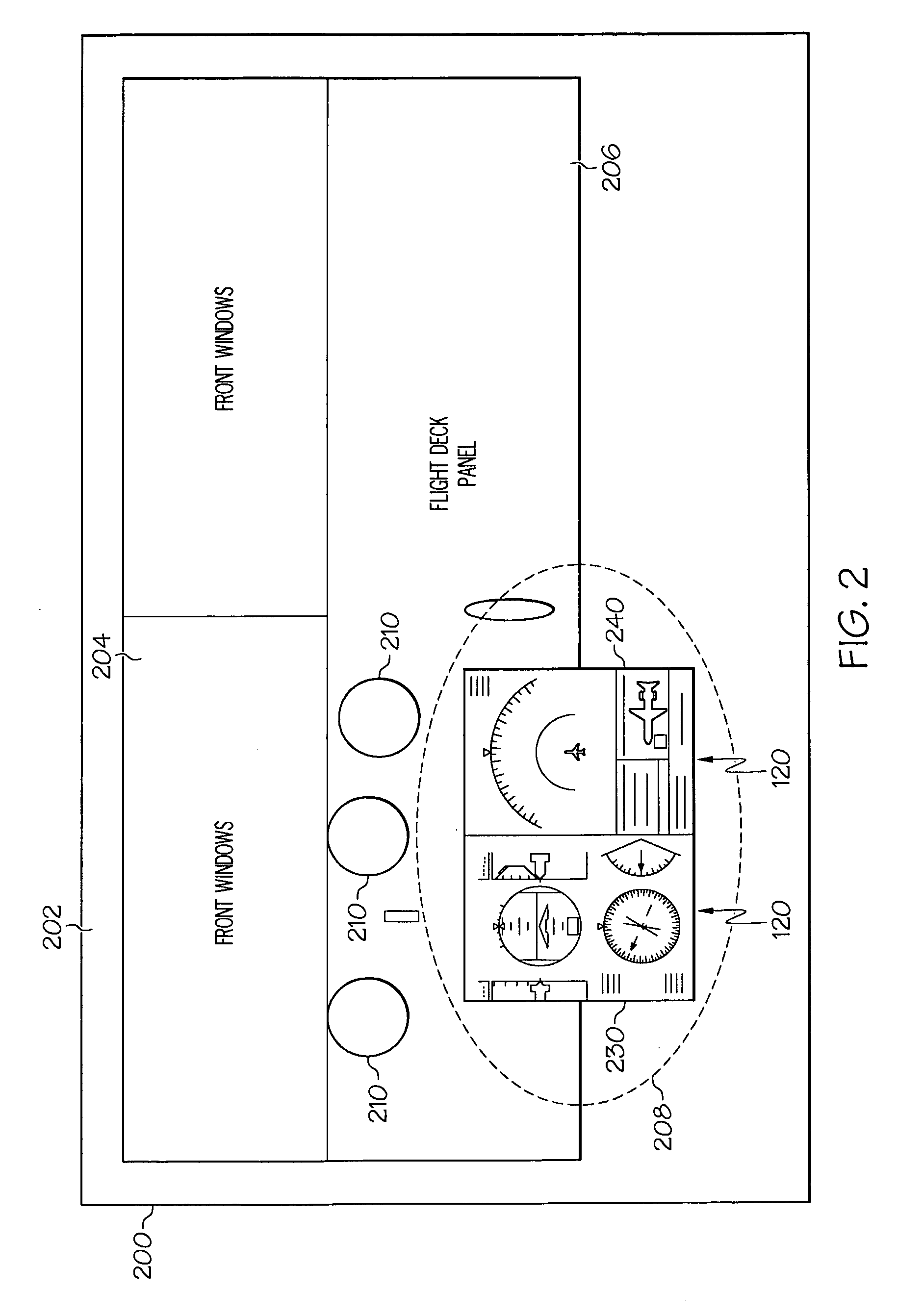 Head-mountable cockpit display system