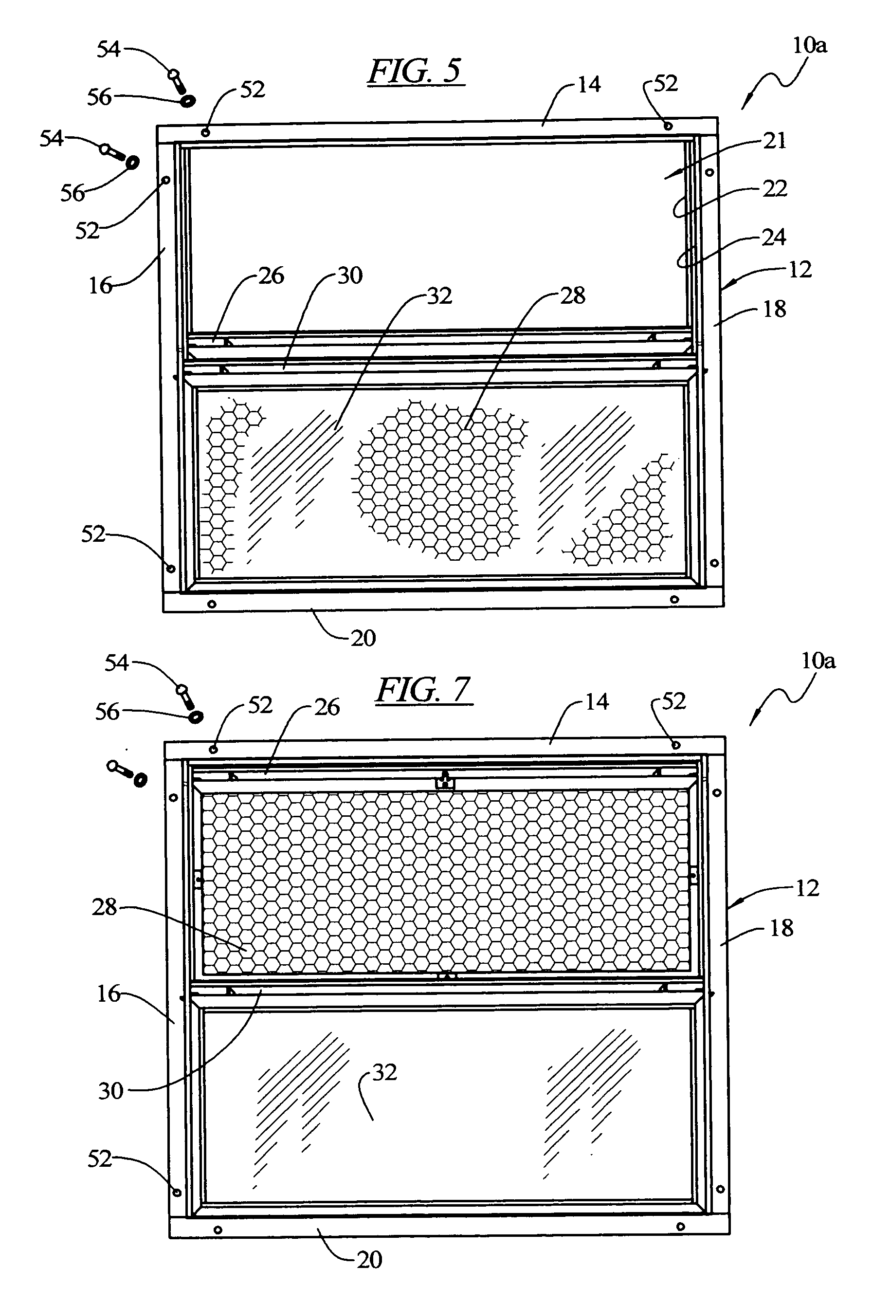 Filter window adapter unit