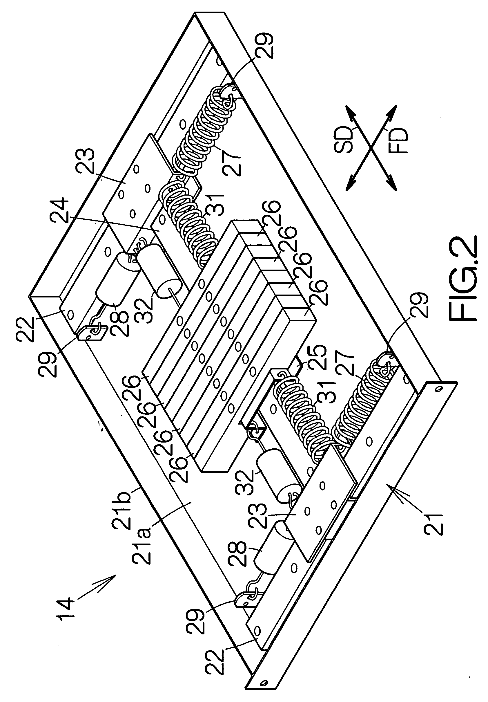 Vibration damping unit