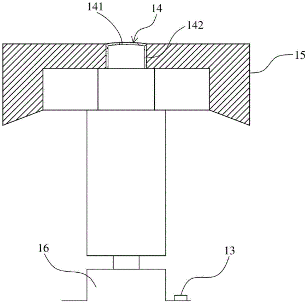 Light-leaking-preventing instrument pointer structure