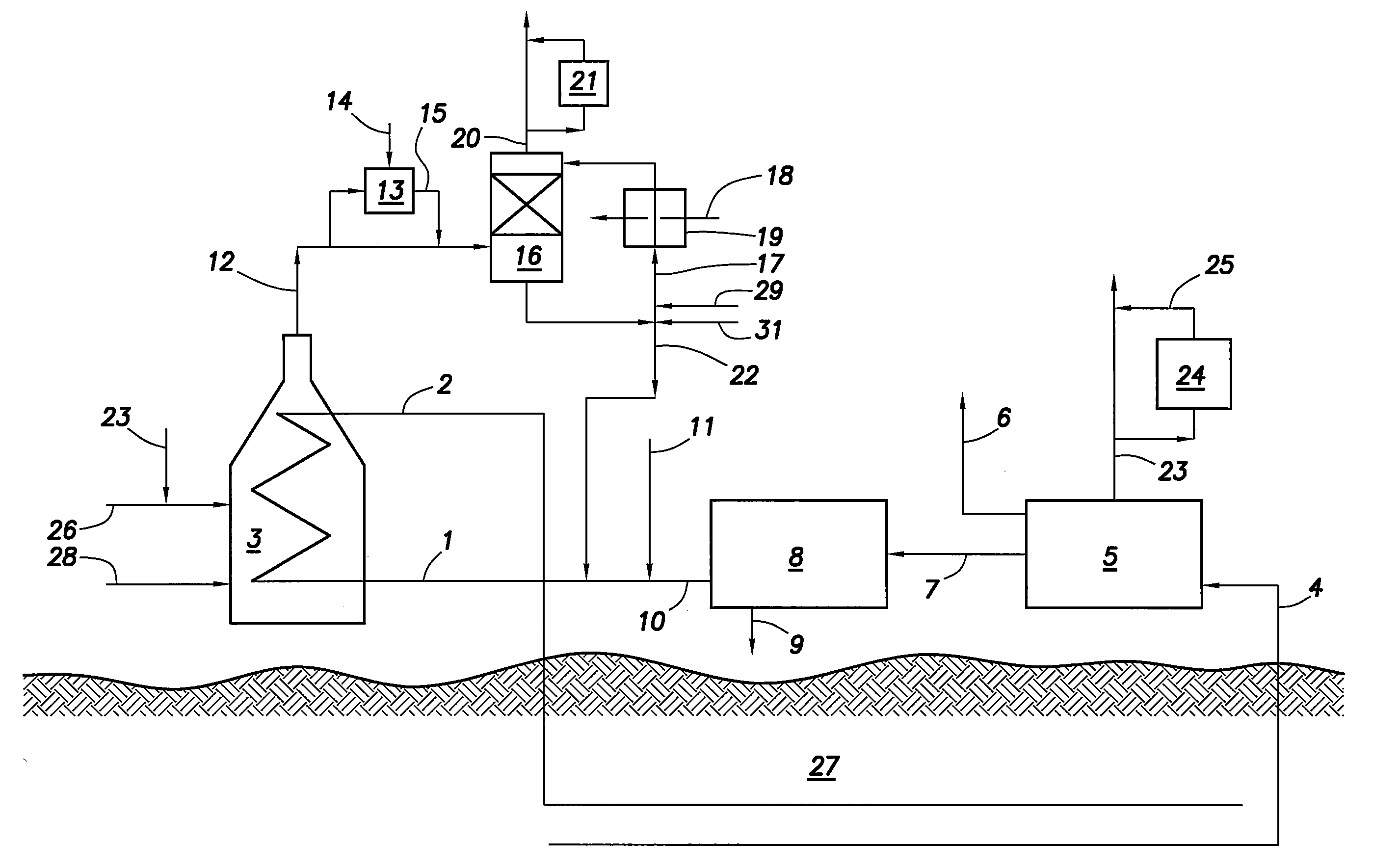 Water recovery from flue gas in steam-assisted production