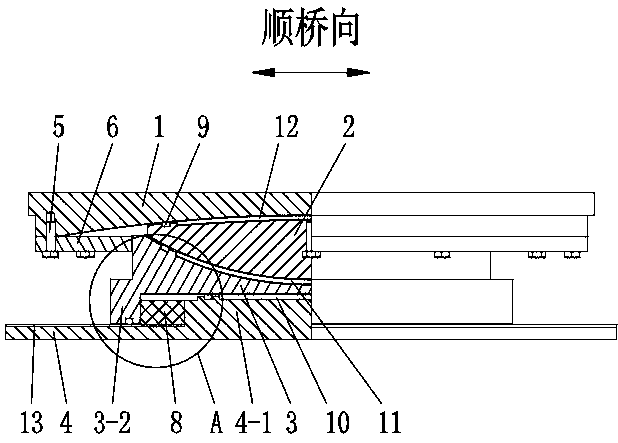 Speed-locking friction pendulum damping support