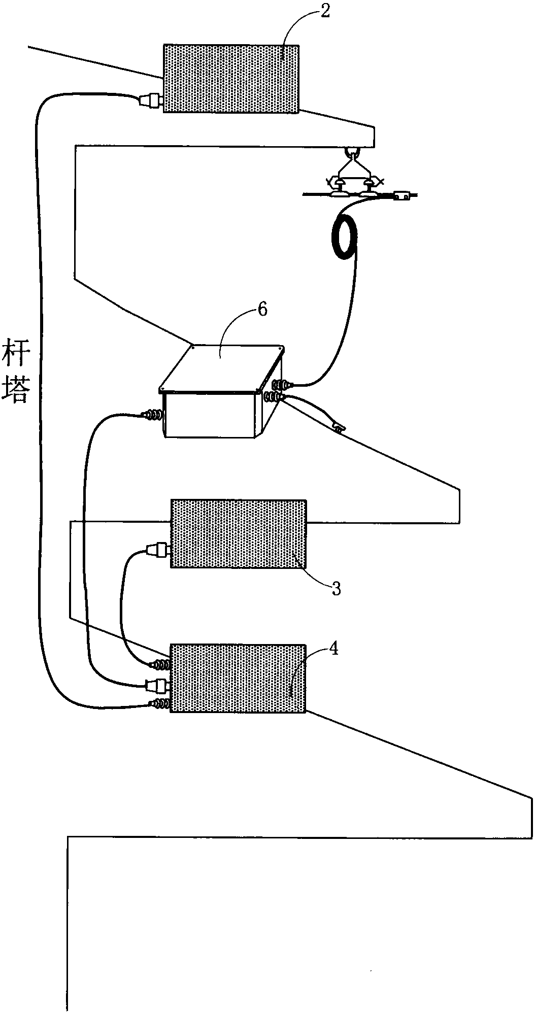 Online monitoring and early warning system for galloping of power transmission line