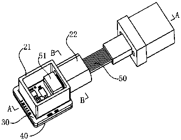 Multi-path parallel optical assembly packaging structure and multi-path parallel optical assembly