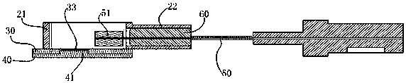 Multi-path parallel optical assembly packaging structure and multi-path parallel optical assembly