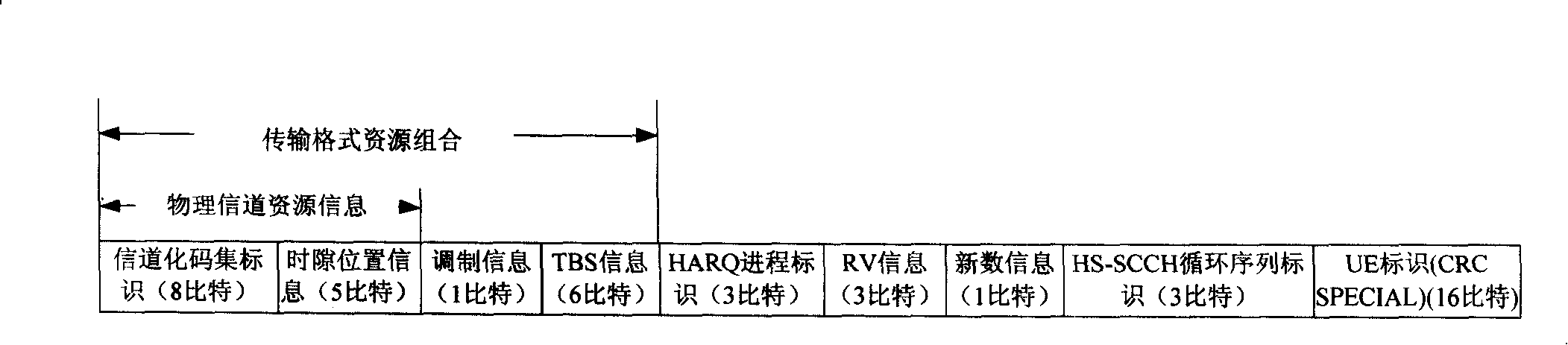 Processing method and information format for high-speed downlink packet access channel status information feedback