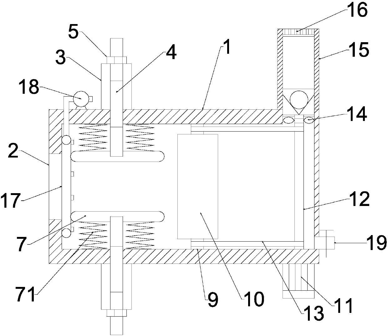 Pipe end face polishing device