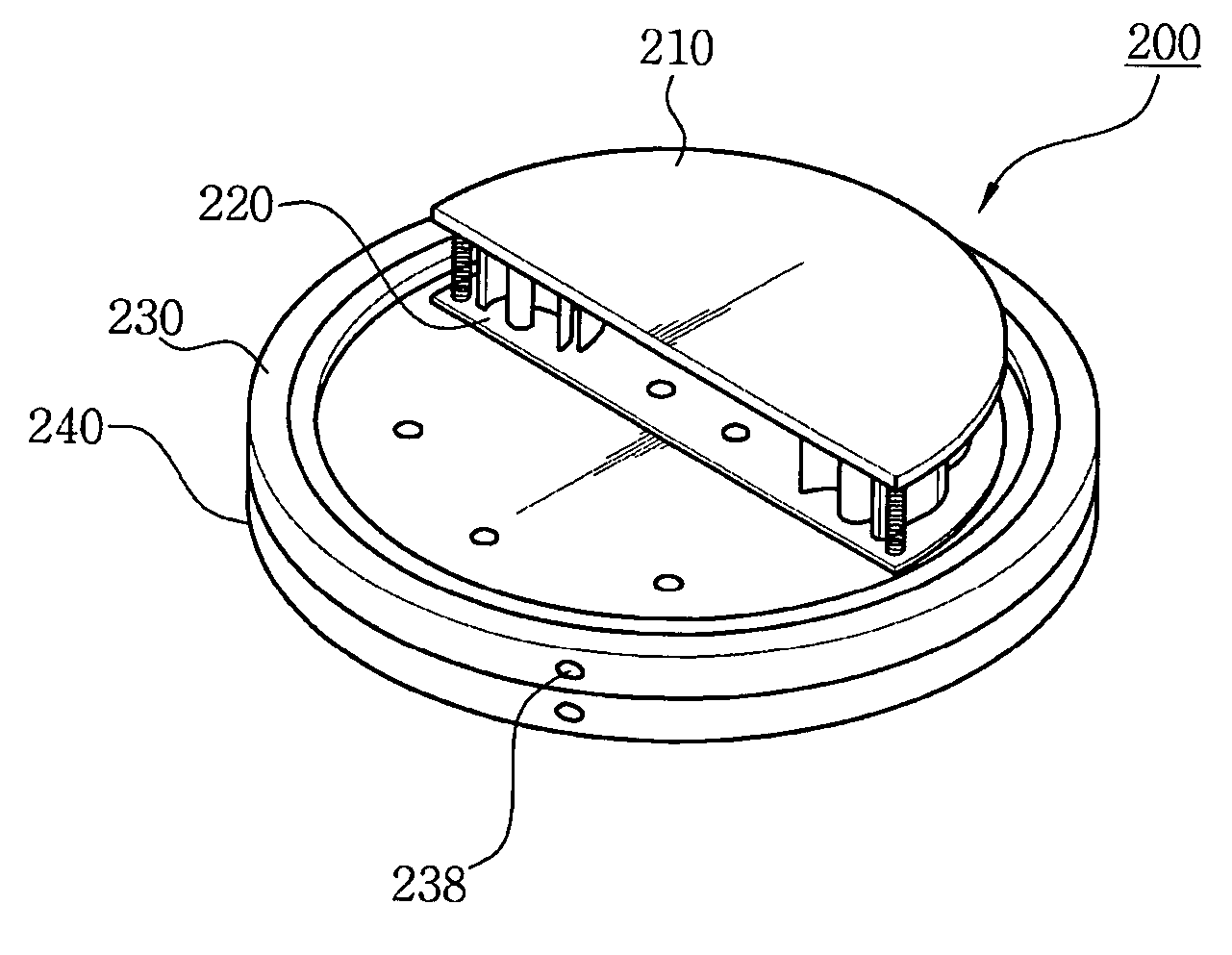 Rotary punching apparatus