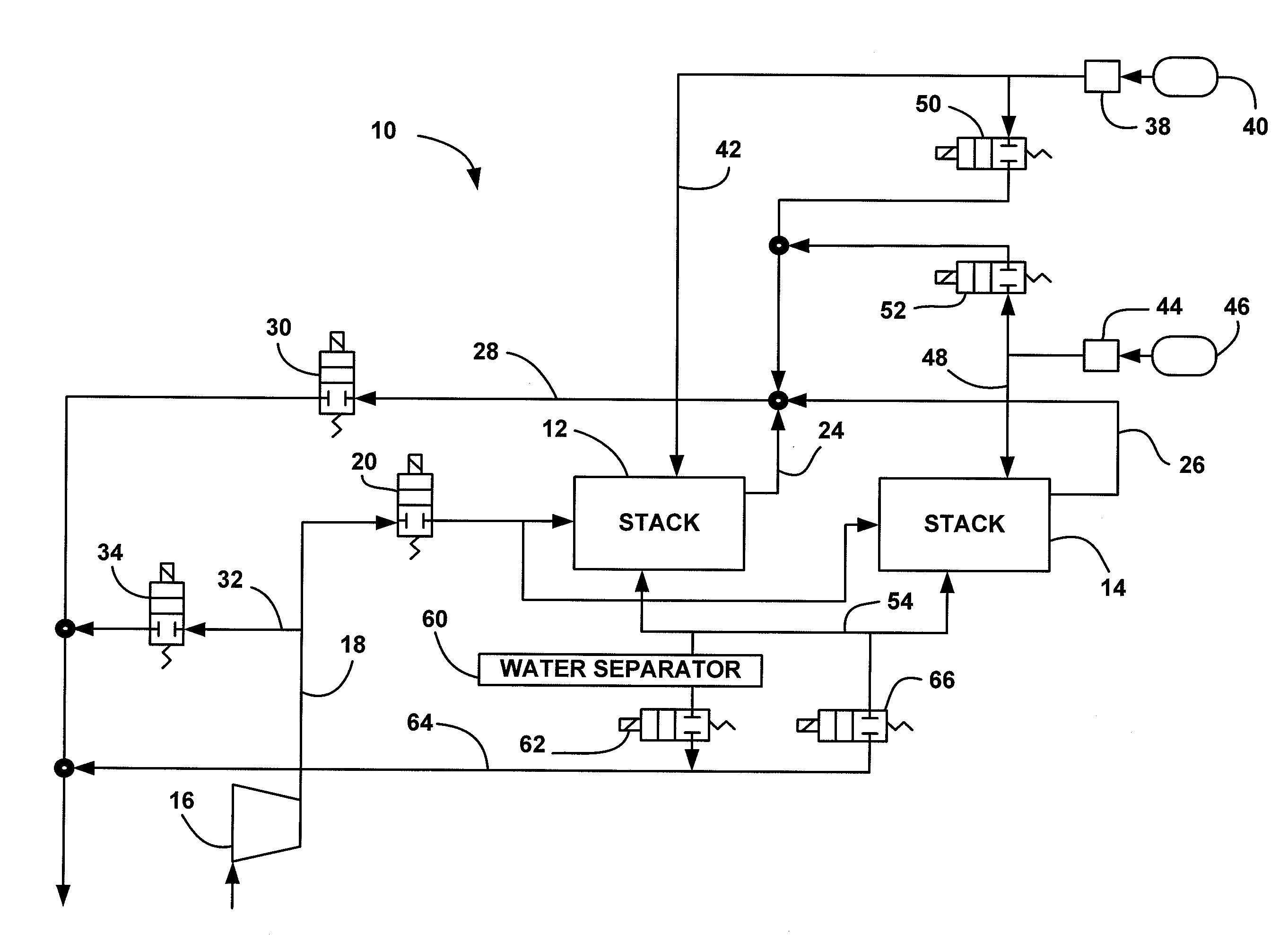 Anode Bleed Control Strategy for Improved Water Management and Hydrogen Utilization