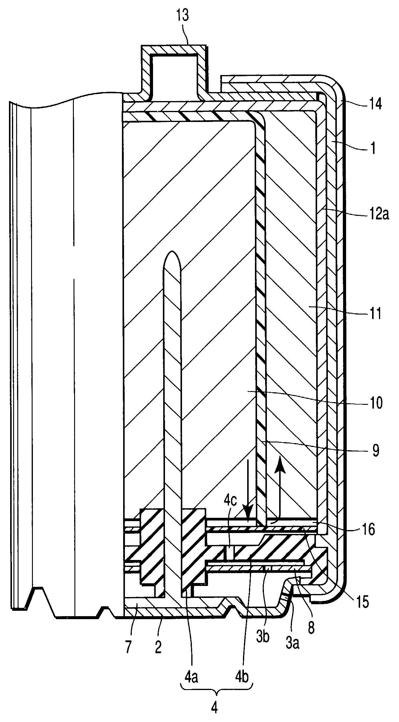 Aluminum negative electrode battery