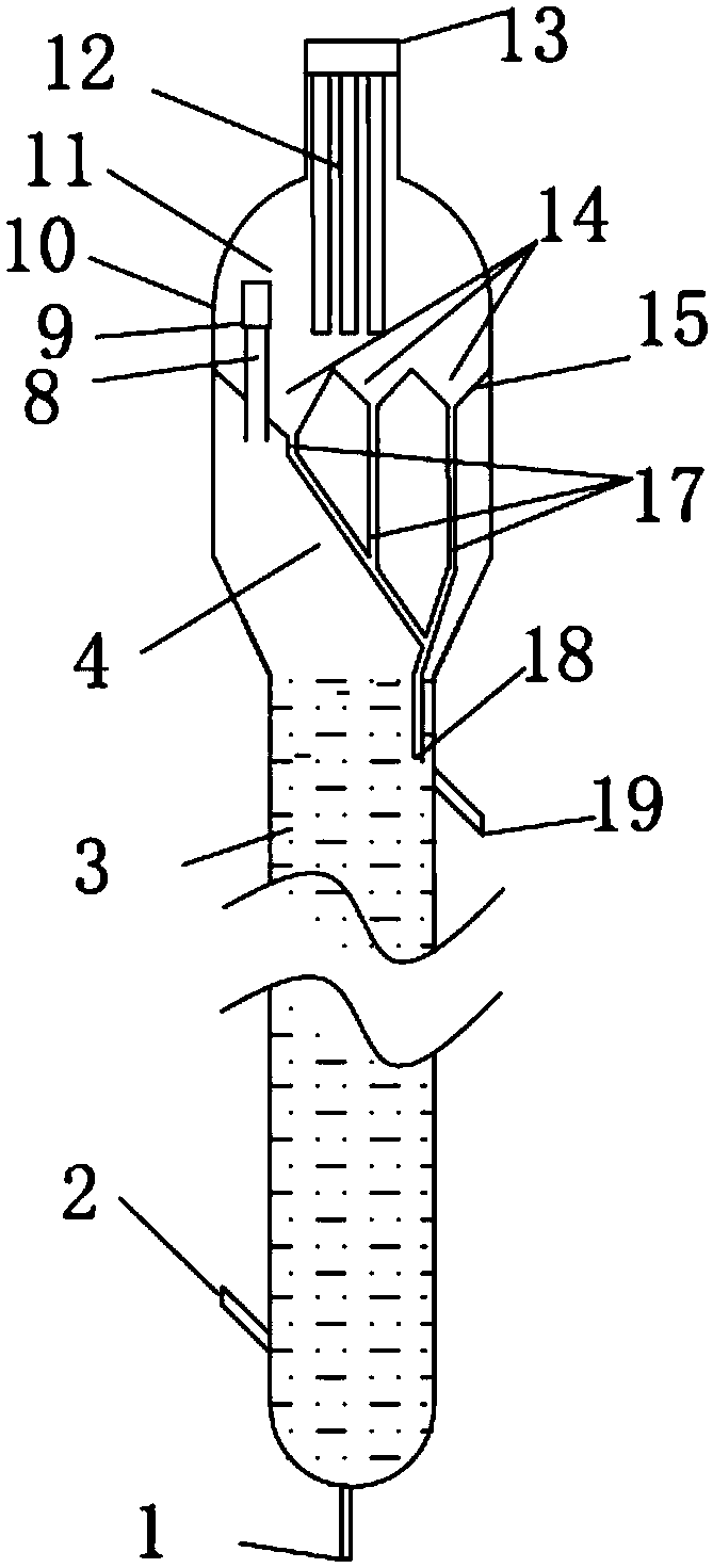 Fluidized bed reactor, application thereof and hydrocarbon oil desulfurization method