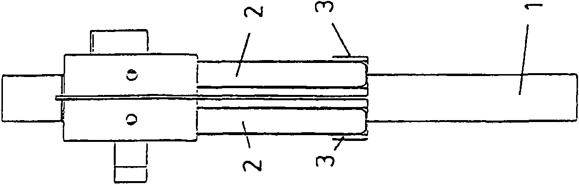 Inductor for inductor hardening of metal, rod-shaped toothed racks