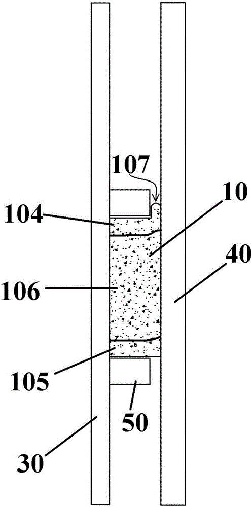 Rubber barrel with harder upper end part as well as packer and bridge plug