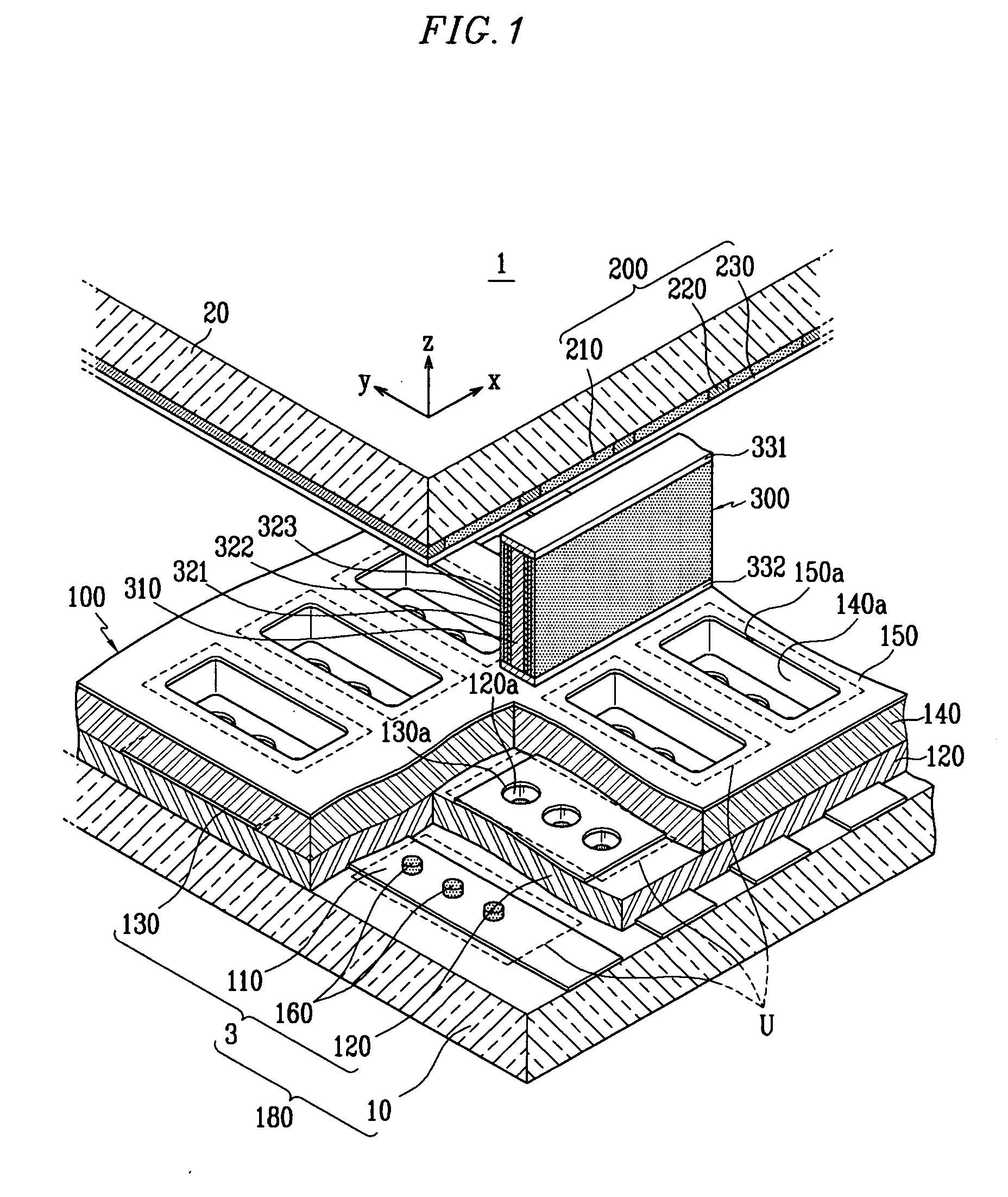 Spacer and electron emission display having the same