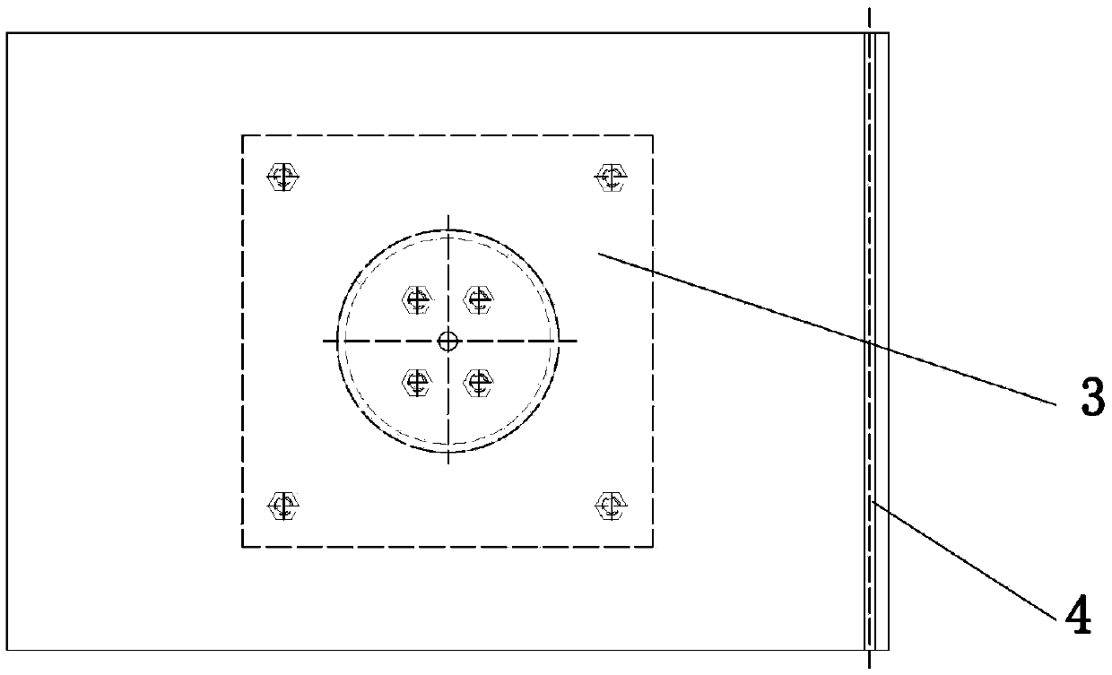 Oil storage tank oil gauging matching device convenient facilitating opening and closing oil gauging hole